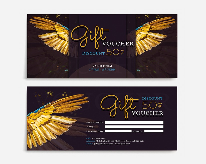 GIFT CERTIFICATE PSD TEMPLATE GIFT CERTIFICATE PSD TEMPLATE
