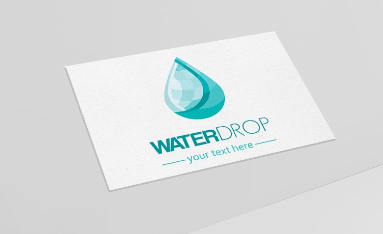 Water Drop Logo Template Water Drop Logo Template