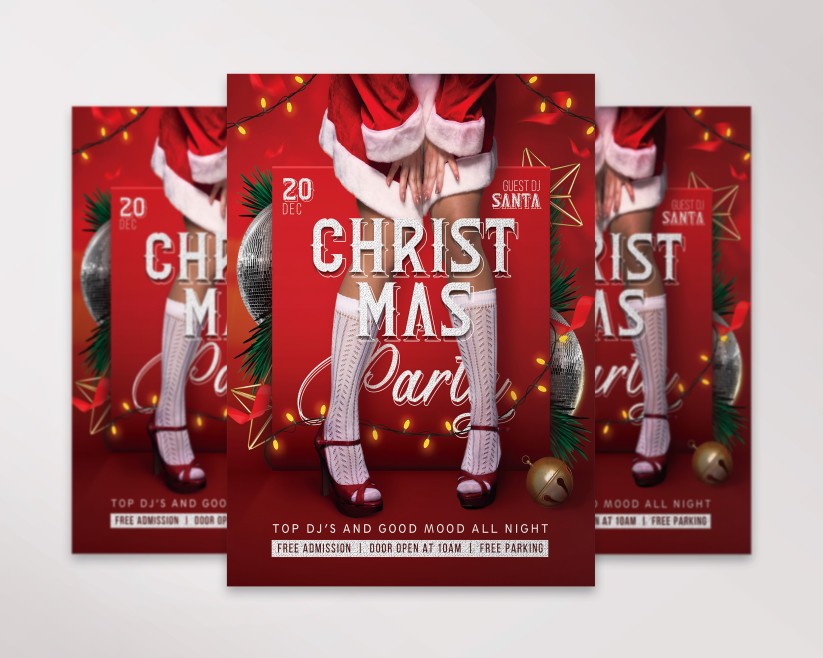 28 Christmas Party – Premium PSD Flyer Template 28 Christmas Party – Premium PSD Flyer Template