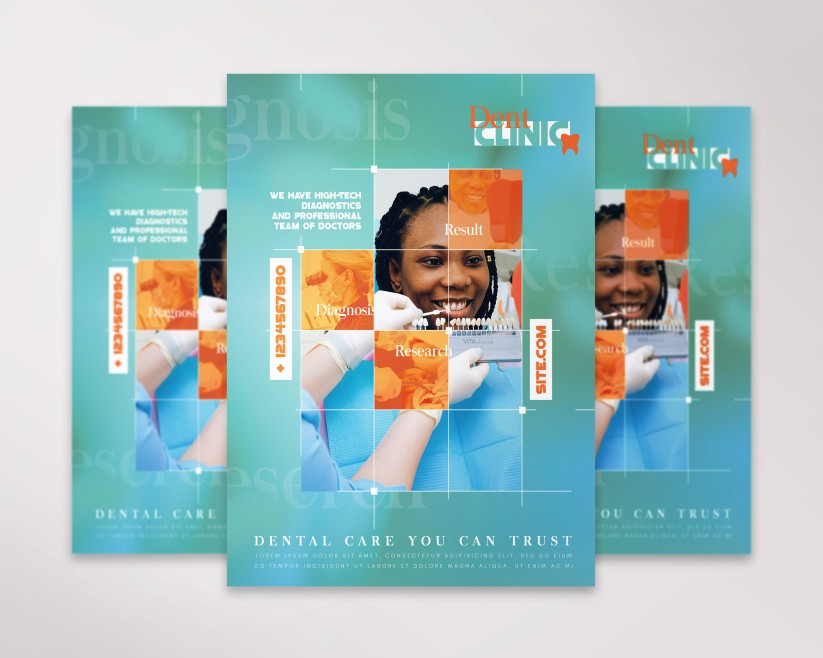 DENT CLINIC - PREMIUM PSD FLYER TEMPLATE DENT CLINIC - PREMIUM PSD FLYER TEMPLATE