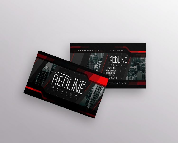 Design Studio PSD Business Card Template 13 Design Studio PSD Business Card Template 13