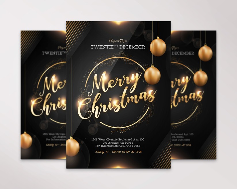Night Club Christmas Night – Free PSD Flyer 09 Night Club Christmas Night – Free PSD Flyer 09