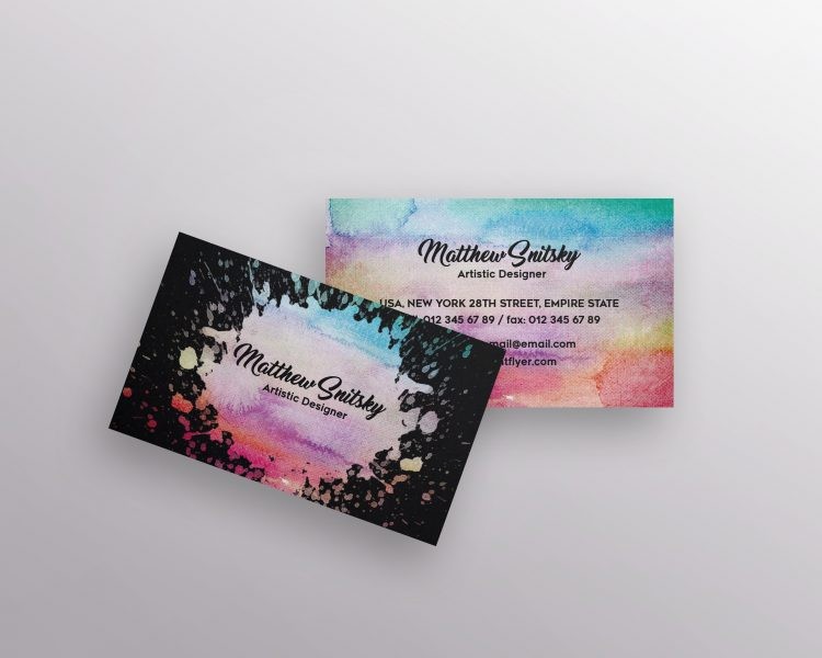 Artistic Designer Business Card Templates PSD Artistic Designer Business Card Templates PSD