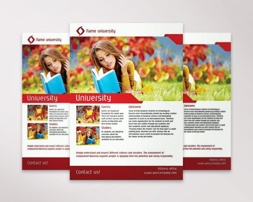 University – Free Flyer PSD Template 5 University – Free Flyer PSD Template 5