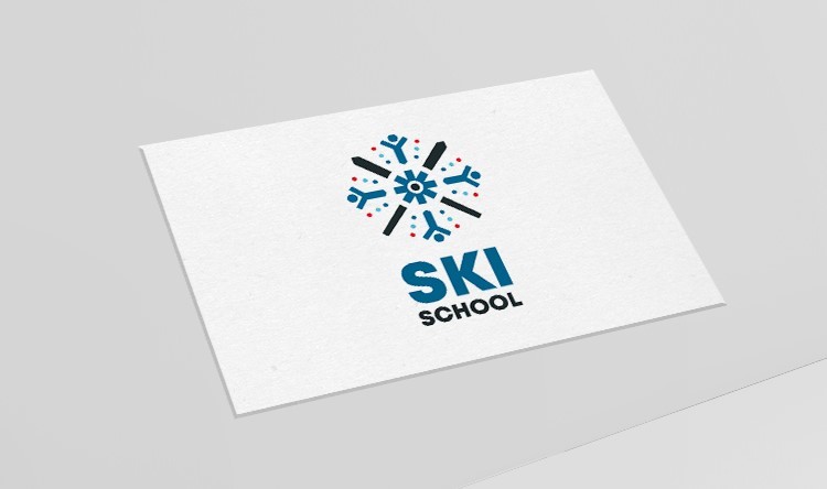 Winter School Premium Logo Template Winter School Premium Logo Template