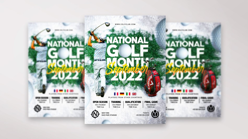 National Golf Month Flyer National Golf Month Flyer