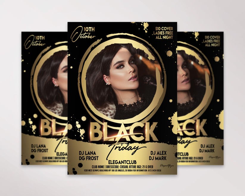 30 Black Friday – Premium PSD Flyer Template 30 Black Friday – Premium PSD Flyer Template