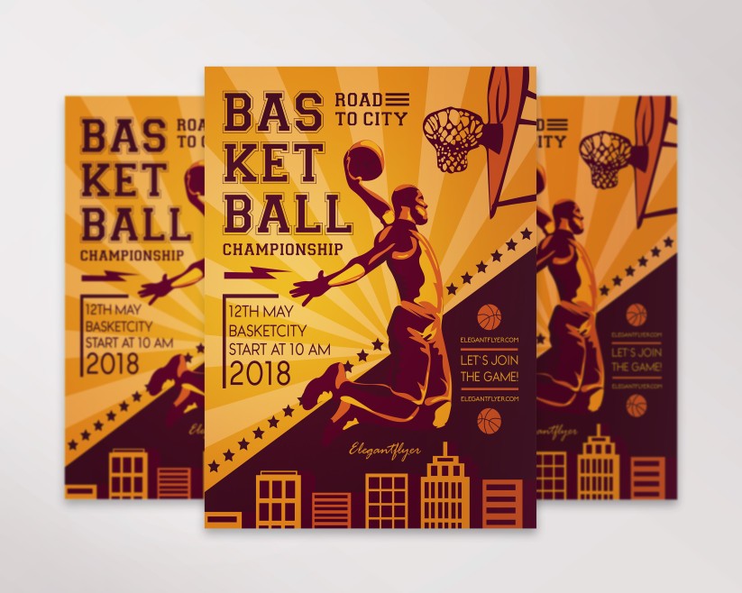 Basketball Flyer Free Flyer PSD Template 5 Basketball Flyer Free Flyer PSD Template 5