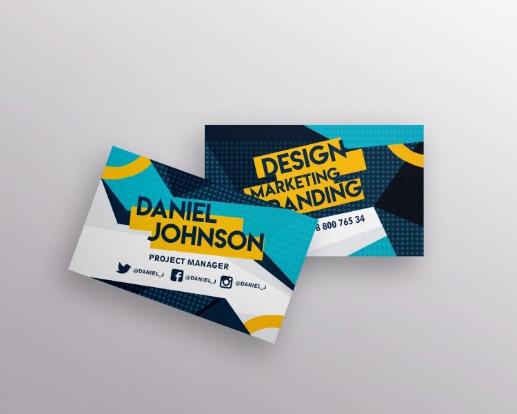 Free PSD Business Card Template 3 Free PSD Business Card Template 3