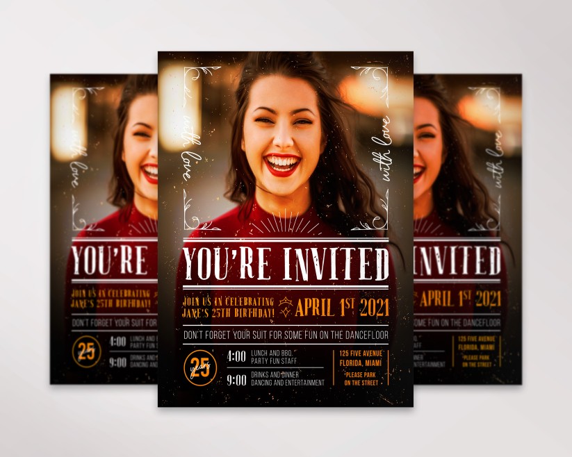 14 FREE BIRTHDAY INVITATION PSD TEMPLATE 14 FREE BIRTHDAY INVITATION PSD TEMPLATE