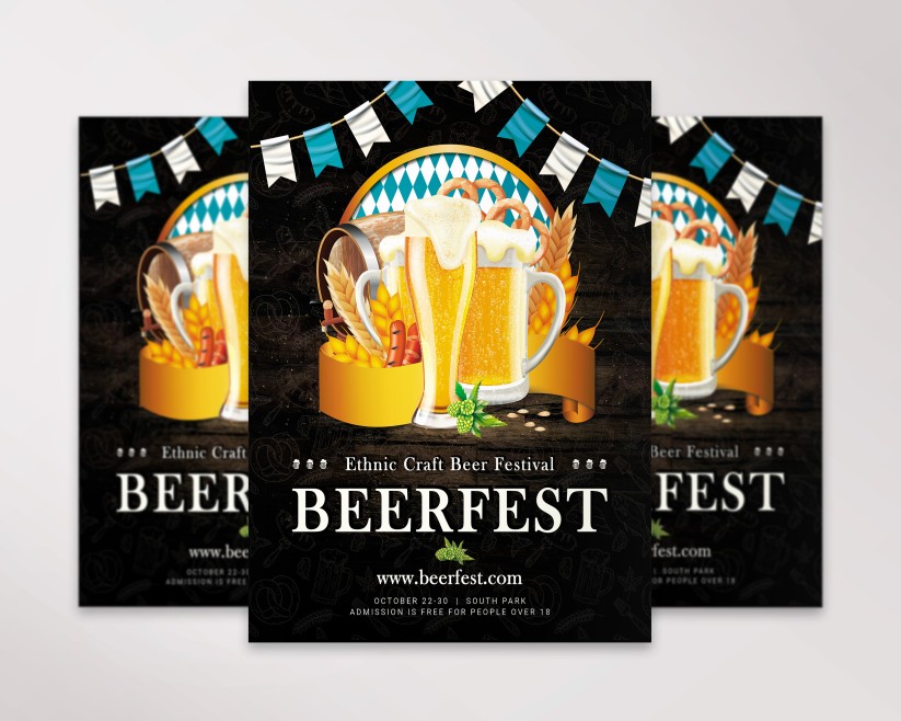 15 Beer Fest – Premium PSD Flyer Template 15 Beer Fest – Premium PSD Flyer Template