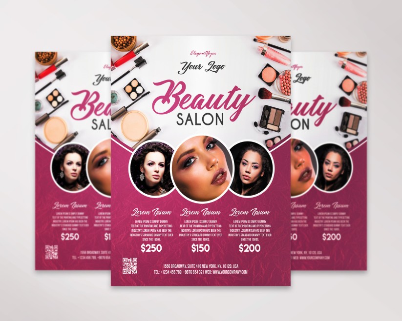 Beauty Salon – Premium Flyer Template in PSD 22 Beauty Salon – Premium Flyer Template in PSD 22