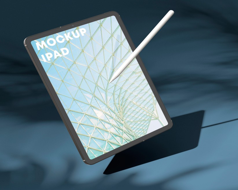 Free iPad Mockup in PSD 8 Free iPad Mockup in PSD 8