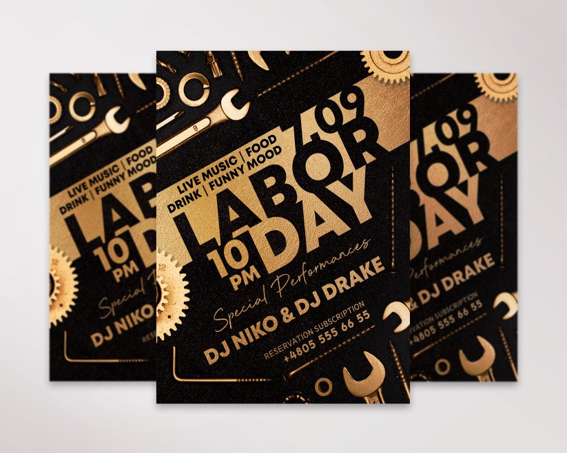 Labor Day – Flyer PSD Template Labor Day – Flyer PSD Template