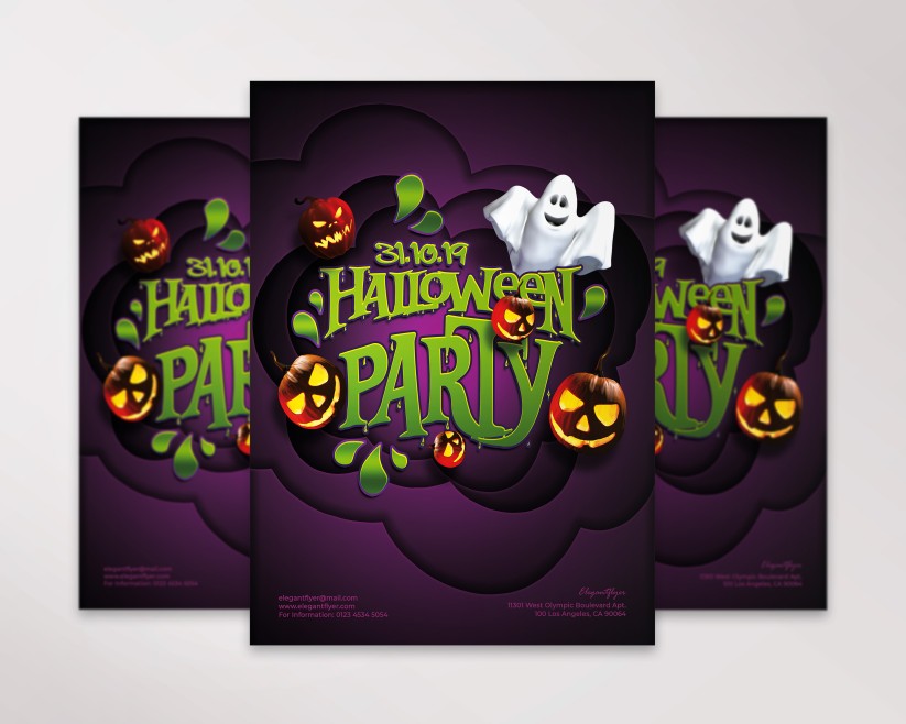 Halloween – PSD Flyer Template 026 Halloween – PSD Flyer Template 026