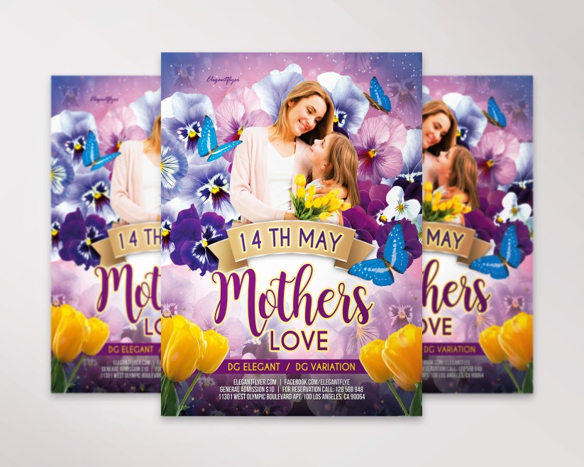 Mother’s Love – PSD Flyer Template Mother’s Love – PSD Flyer Template