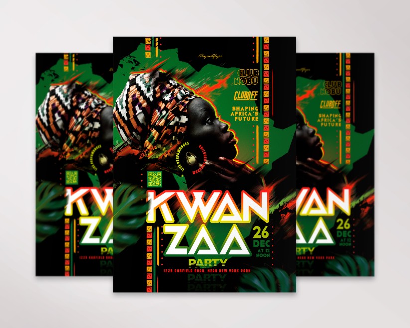 Kwanzaa – Free Flyer PSD Template Kwanzaa – Free Flyer PSD Template