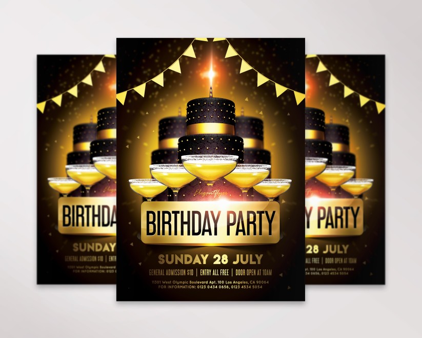 28 BIRTHDAY PARTY - FLYER PSD TEMPLATE 28 BIRTHDAY PARTY - FLYER PSD TEMPLATE