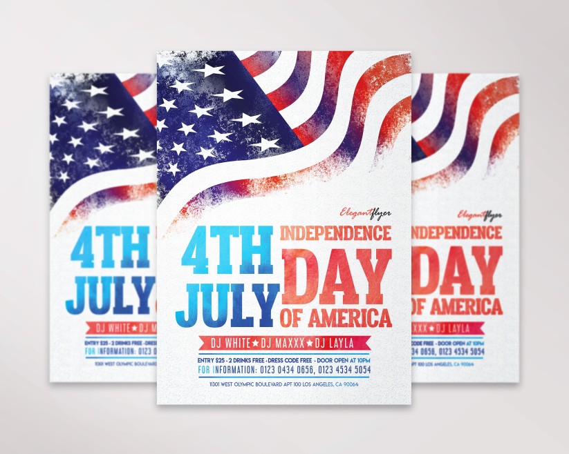 Independence Day of America Flyer Independence Day of America Flyer
