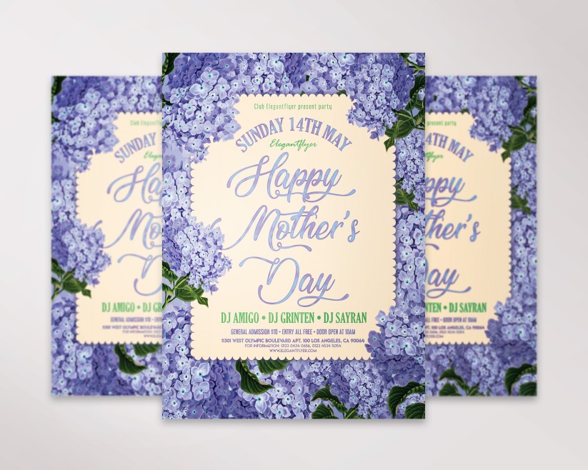 10 Mother’s Day 2018 – Flyer PSD Template 10 Mother’s Day 2018 – Flyer PSD Template