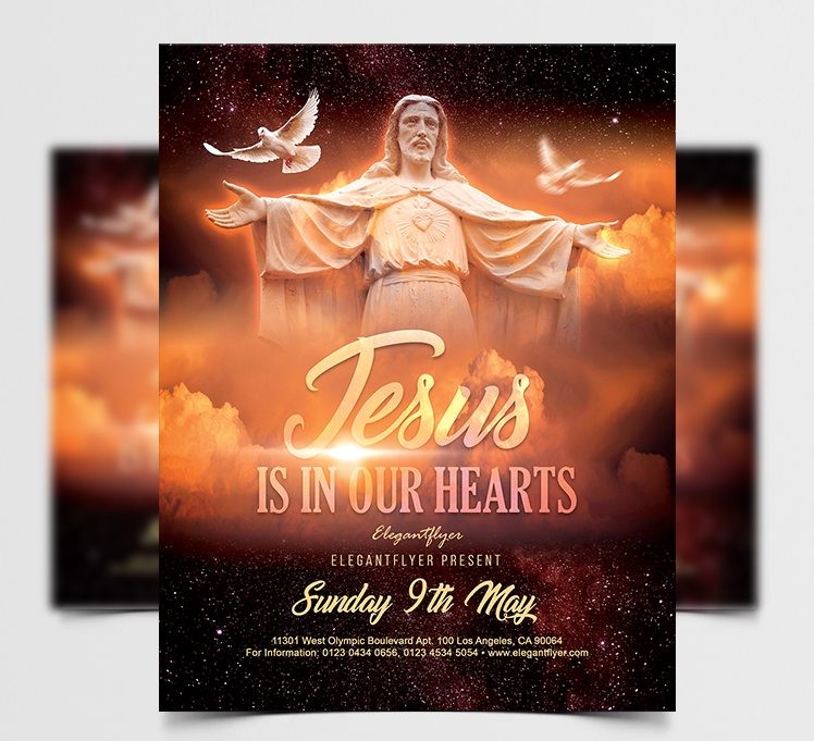 Church – Free Flyer PSD Template Church – Free Flyer PSD Template