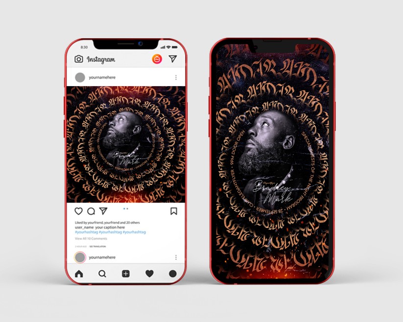 Rap DJ – Instagram Stories Template in PSD + Post Templates Rap DJ – Instagram Stories Template in PSD + Post Templates