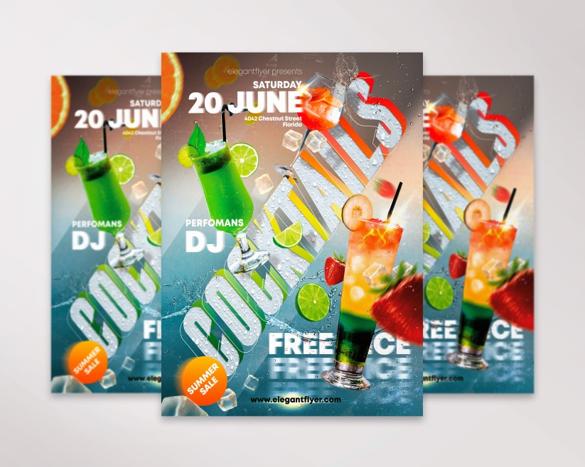 free drink party flyer template free drink party flyer template