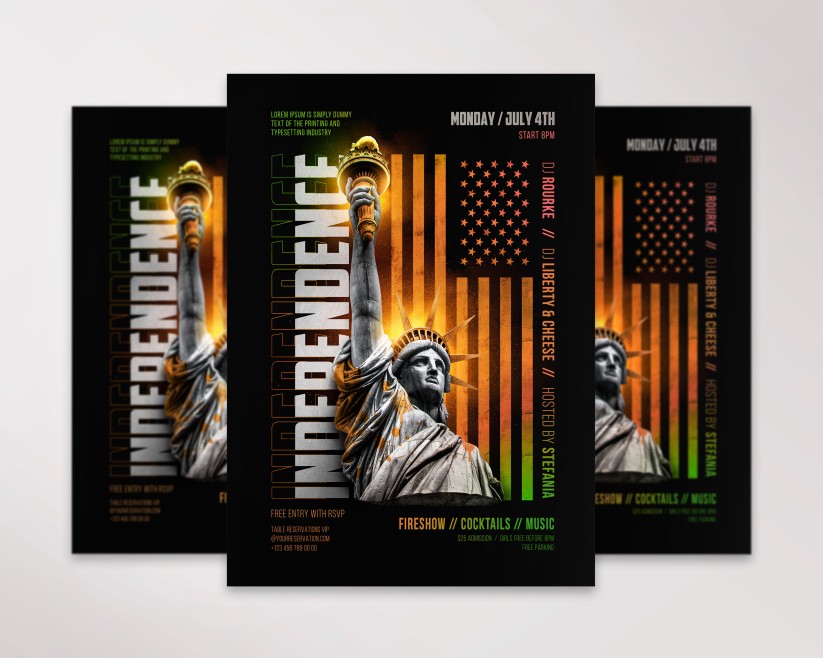 Black Independence Day FLyer Black Independence Day FLyer
