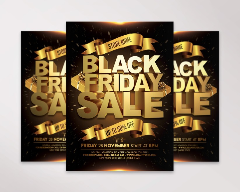 28 Black Friday – Premium PSD Flyer Template 28 Black Friday – Premium PSD Flyer Template