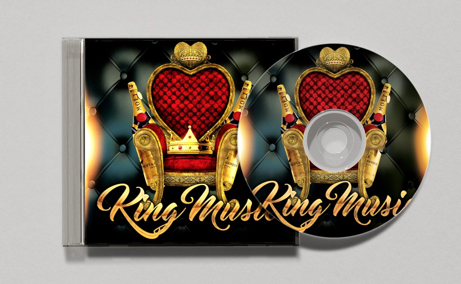 King Music – Free CD Cover PSD Template King Music – Free CD Cover PSD Template