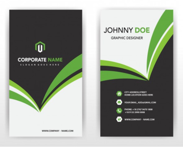 Abstract graphic designer business card Abstract graphic designer business card