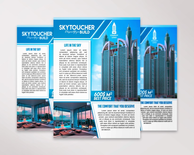 Sale of property flyer psd template Sale of property flyer psd template