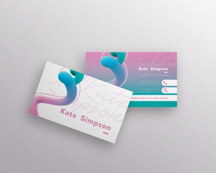 Personal Premium PSD Business Card Template 5 Personal Premium PSD Business Card Template 5