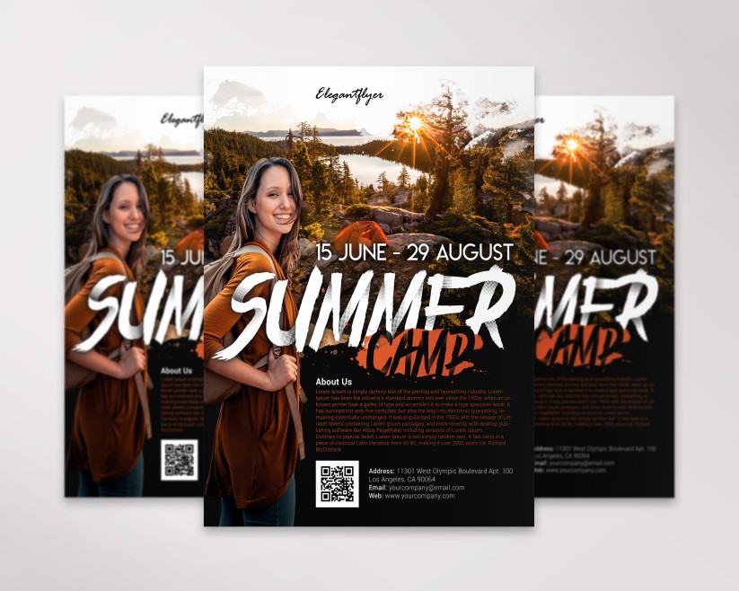 Free Flyer for Summer Camp 2 Free Flyer for Summer Camp 2