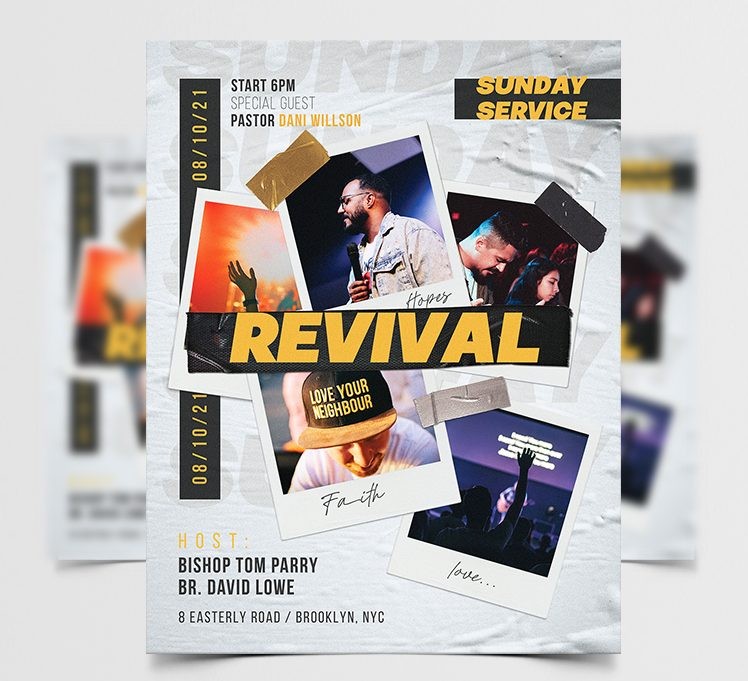 Revival – Premium PSD Flyer Template Revival – Premium PSD Flyer Template