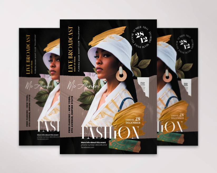 Fashion – Free Flyer PSD Template 2 Fashion – Free Flyer PSD Template 2