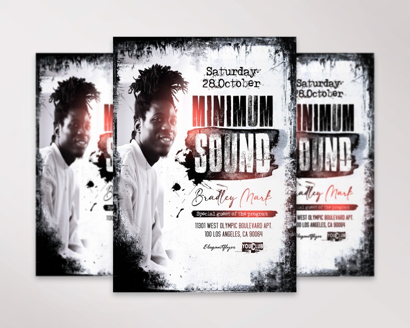 Minimum Sound flyer Minimum Sound flyer