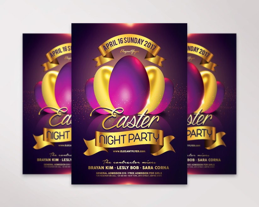 golden-purple-easter-night-party-flyer golden-purple-easter-night-party-flyer
