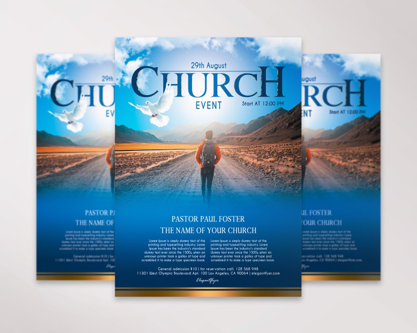 50+ Free Church Flyers Templates in PSD + Premium Version! | by ...