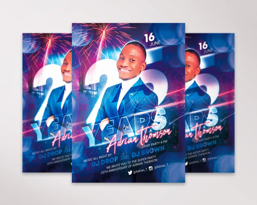 free-25-birthday-invitation-psd-template free-25-birthday-invitation-psd-template