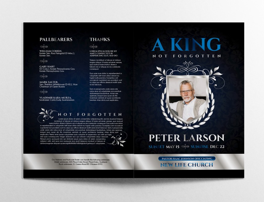 KING FUNERAL – FREE FUNERAL PSD PROGRAM TEMPLATE 05 KING FUNERAL – FREE FUNERAL PSD PROGRAM TEMPLATE 05