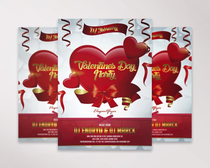 Poster for Valentine's Day Party 017 Poster for Valentine's Day Party 017
