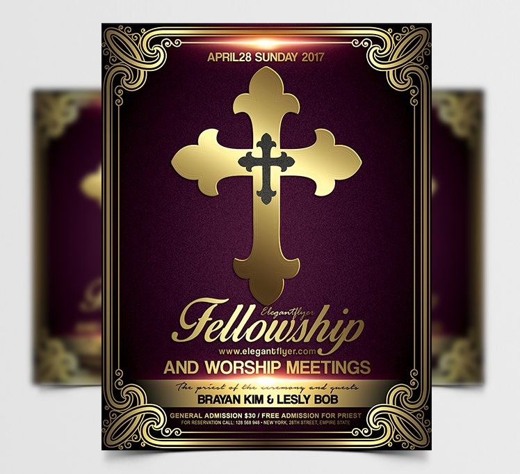 Free Flyer Fellowship and Worship Meetings Free Flyer Fellowship and Worship Meetings
