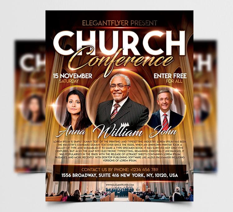 Free Church Conference Flyer Template Free Church Conference Flyer Template