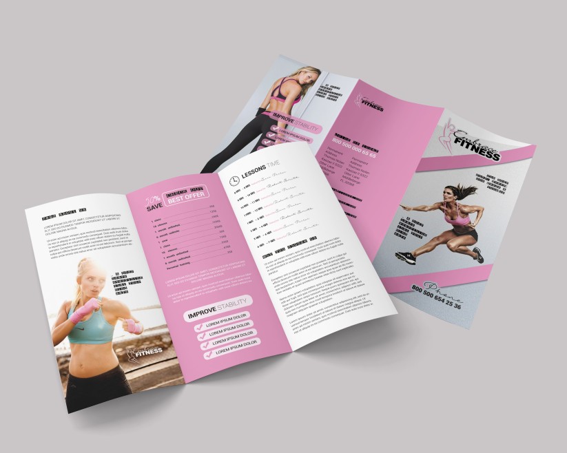 Premium Women Fitness Brochure Premium Women Fitness Brochure