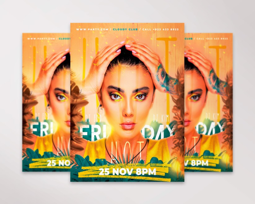 30+ Fresh PSD Free Party Flyers Templates (+Premium) | by ElegantFlyer