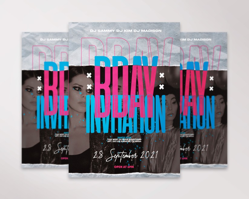 12 FREE BDAY INVITATION PSD TEMPLATE 12 FREE BDAY INVITATION PSD TEMPLATE