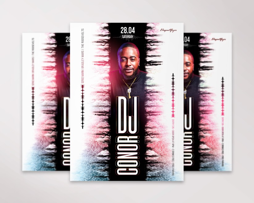 DJ - FREE FLYER PSD TEMPLATE DJ - FREE FLYER PSD TEMPLATE