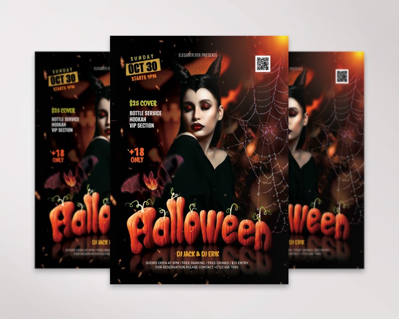 Halloween – Premium PSD Flyer Template 018 Halloween – Premium PSD Flyer Template 018