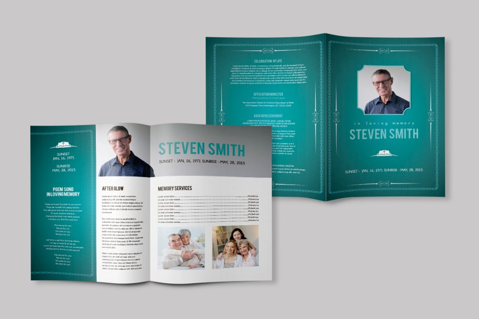 Free Funeral Program Template 11 Free Funeral Program Template 11
